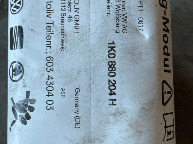 bontott SKODA OCTAVIA II Utasoldali Légzsák