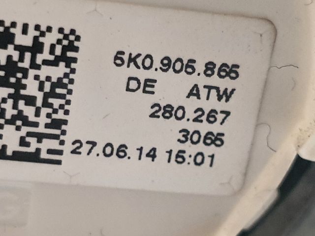 bontott SKODA OCTAVIA III Gyújtáskapcsoló Házzal