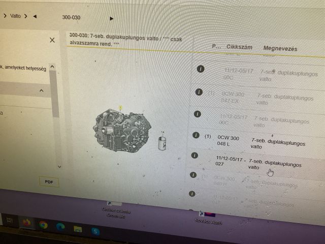 bontott SKODA OCTAVIA III Automata Váltó