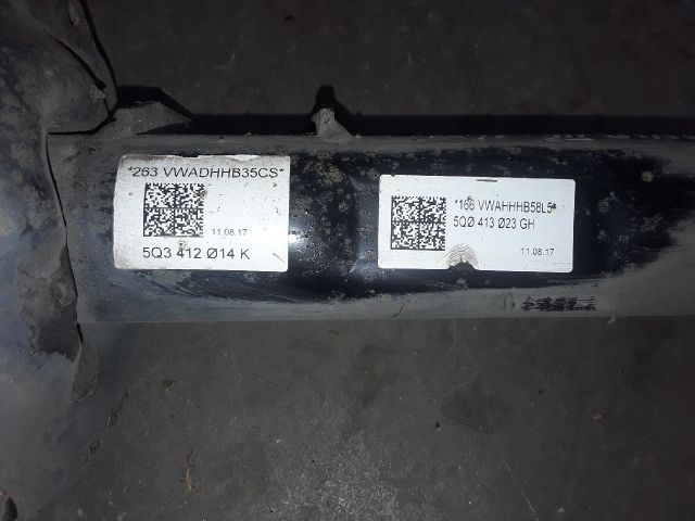 bontott SKODA OCTAVIA III Bal első Gólyaláb (Lengécsillapító, Rugó)