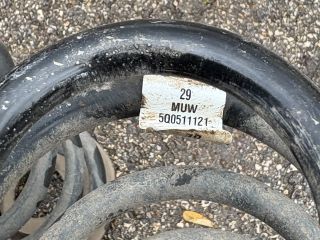 bontott SKODA OCTAVIA III Hátsó Rugó Pár