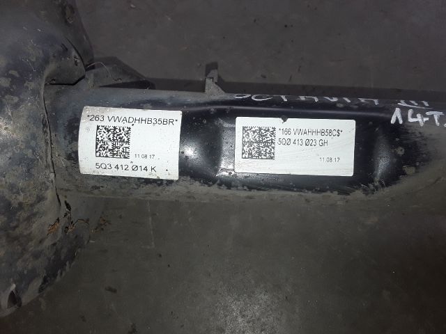 bontott SKODA OCTAVIA III Jobb első Gólyaláb (Lengécsillapító, Rugó)