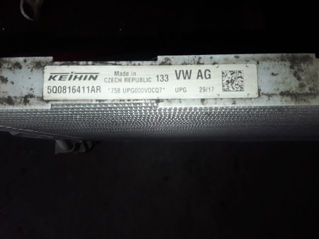 bontott SKODA OCTAVIA III Klímahűtő Radiátor