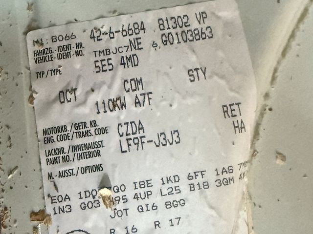 bontott SKODA OCTAVIA III Turbó