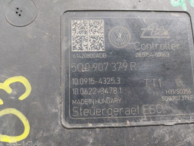 bontott SKODA OCTAVIA III ABS Kocka