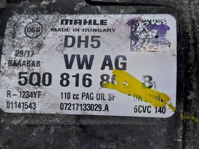 bontott SKODA OCTAVIA III Klímakompresszor