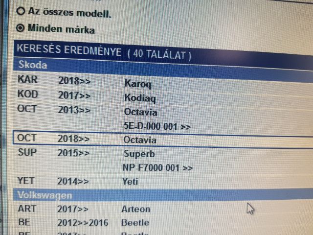 bontott SKODA OCTAVIA III Vízcső