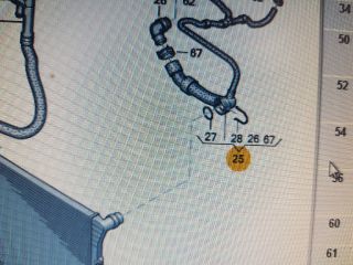 bontott SKODA OCTAVIA III Vízcső