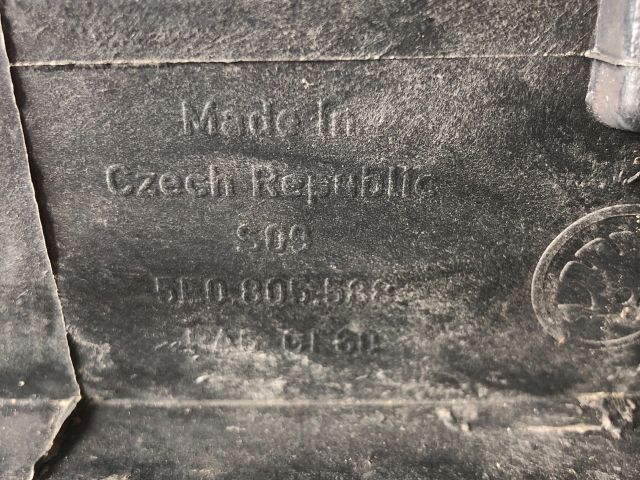 bontott SKODA OCTAVIA III Homlokfal (Üres lemez)