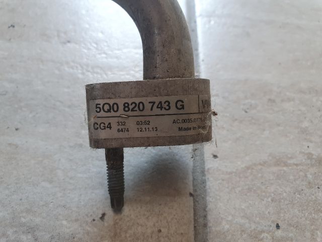 bontott SKODA OCTAVIA III Klíma Cső