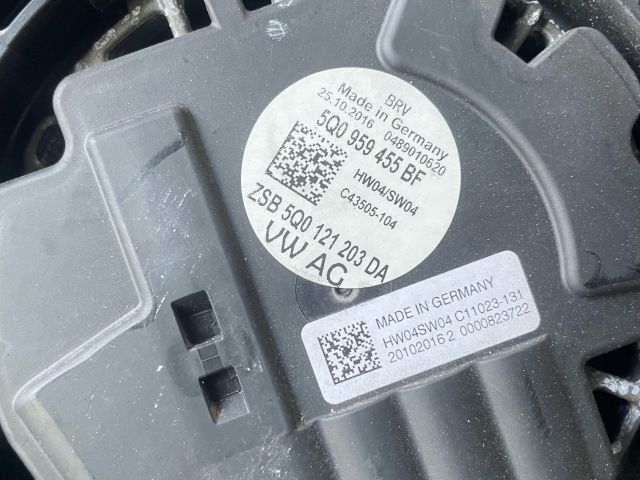 bontott SKODA OCTAVIA III Hűtőventilátor