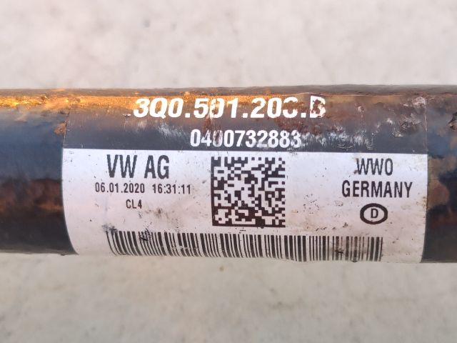 bontott SKODA OCTAVIA III Jobb hátsó Féltengely