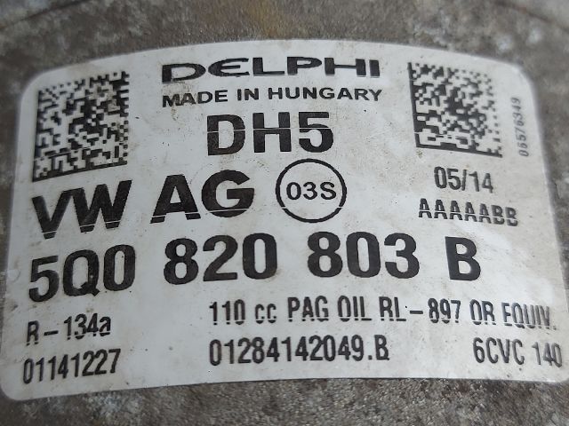 bontott SKODA OCTAVIA III Klímakompresszor