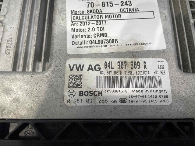 bontott SKODA OCTAVIA III Motorvezérlő