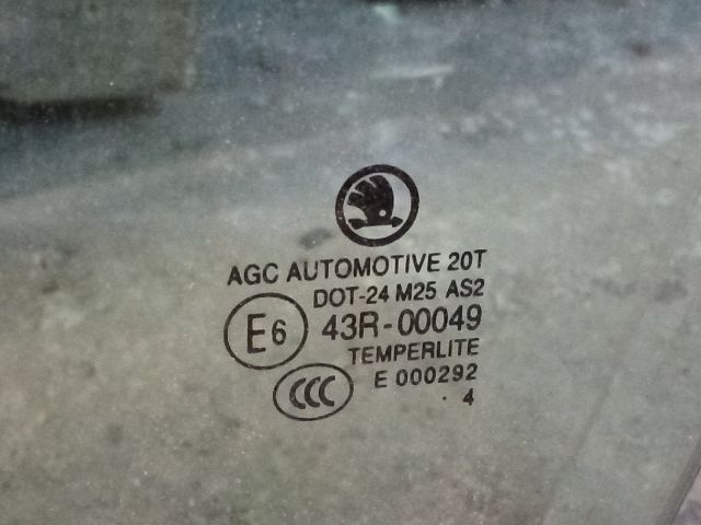 bontott SKODA OCTAVIA III Bal első Ablak