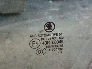 bontott SKODA OCTAVIA III Bal első Ablak