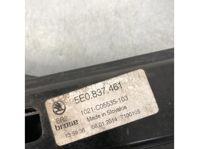 bontott SKODA OCTAVIA III Bal első Ablakemelő Szerkezet (Elektromos)