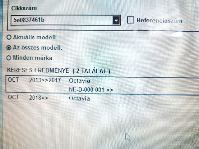 bontott SKODA OCTAVIA III Bal első Ablakemelő Szerkezet (Elektromos)