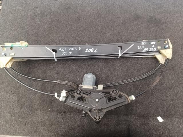 bontott SKODA OCTAVIA III Bal első Ablakemelő Szerkezet (Elektromos)