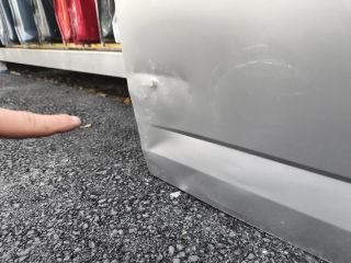 bontott SKODA OCTAVIA III Bal első Ajtó (Üres lemez)