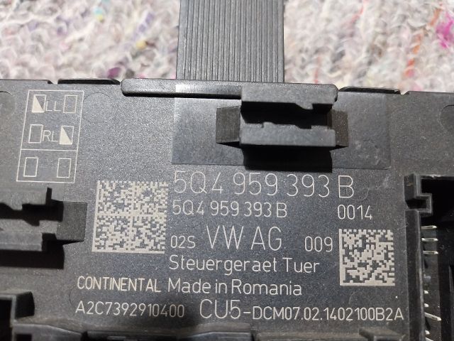 bontott SKODA OCTAVIA III Bal első Ajtó Vezérlőegység