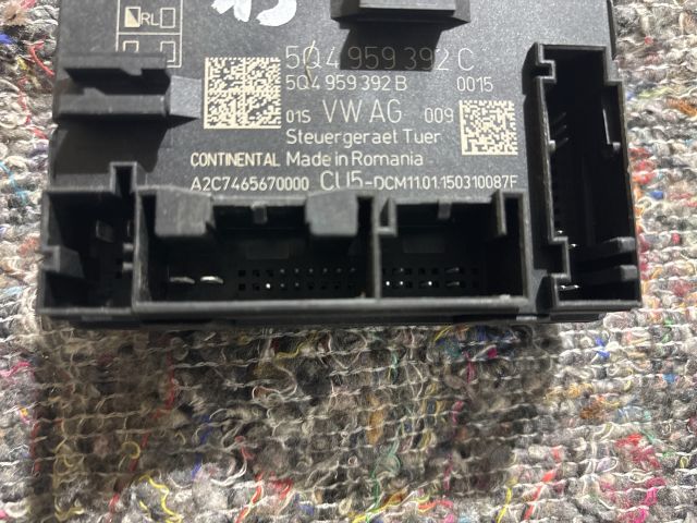 bontott SKODA OCTAVIA III Bal első Ajtó Vezérlőegység