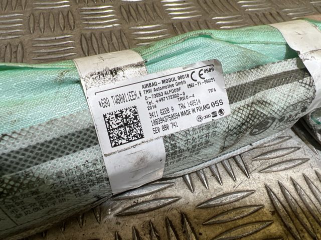 bontott SKODA OCTAVIA III Bal első Függöny Légzsák
