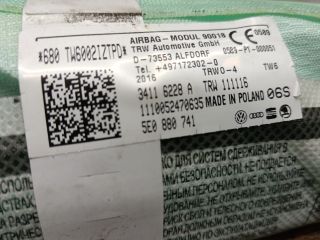 bontott SKODA OCTAVIA III Bal Függönylégzsák és Oldallégzsák