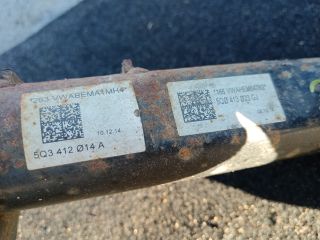 bontott SKODA OCTAVIA III Bal Gólyaláb Csonkállvánnyal