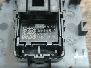 bontott SKODA OCTAVIA III Bal hátsó Ablakemelő Kapcsoló