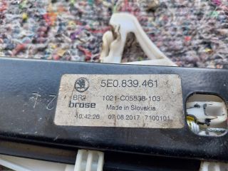 bontott SKODA OCTAVIA III Bal hátsó Ablakemelő Szerkezet (Elektromos)