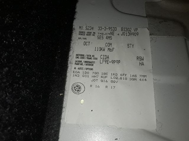 bontott SKODA OCTAVIA III Bal hátsó Ablakemelő Szerkezet (Elektromos)