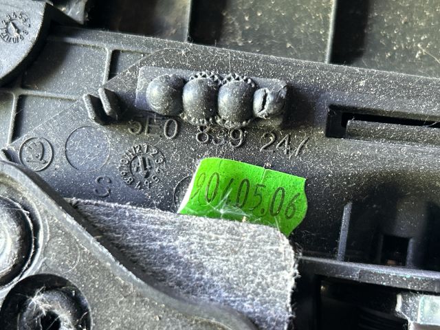 bontott SKODA OCTAVIA III Bal hátsó Ajtó Kárpit