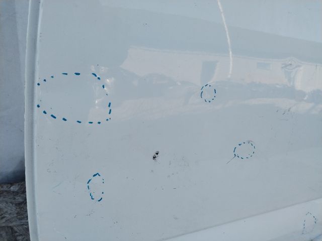 bontott SKODA OCTAVIA III Bal hátsó Ajtó (Üres lemez)