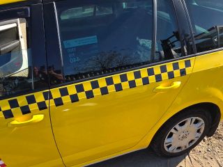 bontott SKODA OCTAVIA III Bal hátsó Ajtó (Üres lemez)