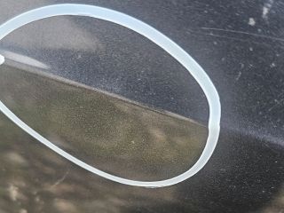 bontott SKODA OCTAVIA III Bal hátsó Ajtó (Üres lemez)