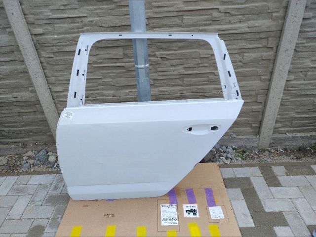 bontott SKODA OCTAVIA III Bal hátsó Ajtó (Üres lemez)