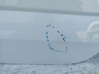 bontott SKODA OCTAVIA III Bal hátsó Ajtó (Üres lemez)