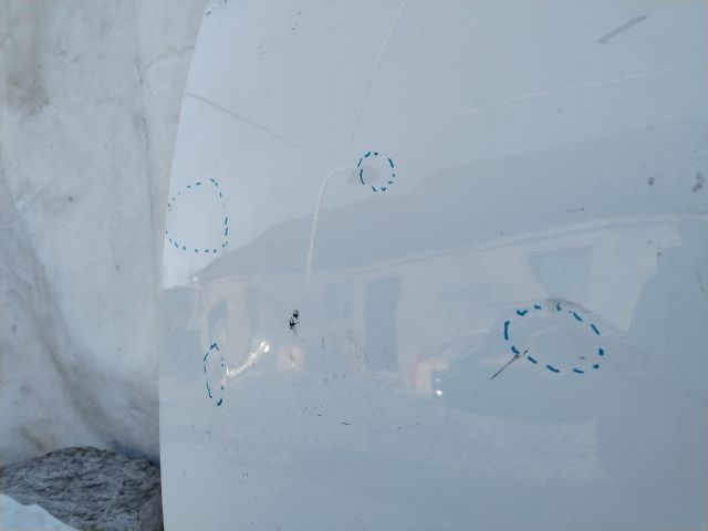 bontott SKODA OCTAVIA III Bal hátsó Ajtó (Üres lemez)