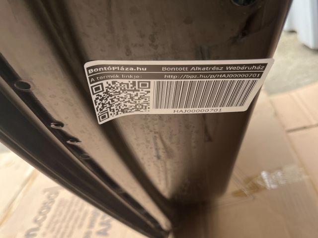 bontott SKODA OCTAVIA III Bal hátsó Ajtó (Üres lemez)