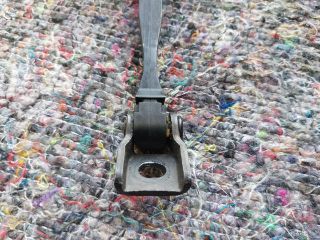 bontott SKODA OCTAVIA III Bal hátsó Alsó Zsanér