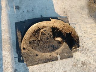 bontott SKODA OCTAVIA III Bal hátsó Dobbetét (Kerékjárati, Műanyag)