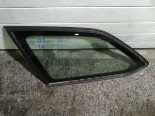 bontott SKODA OCTAVIA III Bal hátsó Fixüveg (Ajtóban)