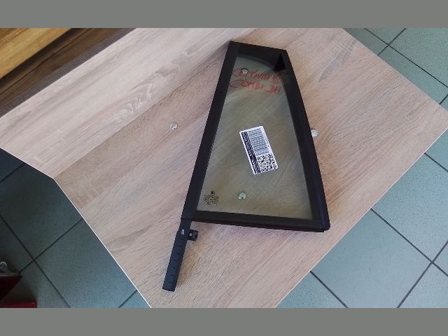 bontott SKODA OCTAVIA III Bal hátsó Fixüveg (Ajtóban)