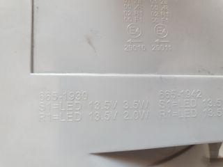 bontott SKODA OCTAVIA III Bal Hátsó Lámpa