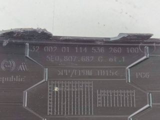 bontott SKODA OCTAVIA III Bal Ködlámpa Rács