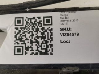 bontott SKODA OCTAVIA III Bal Ködzárófény Keret