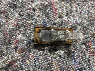 bontott SKODA OCTAVIA III Bal Rendszámtábla Világítás