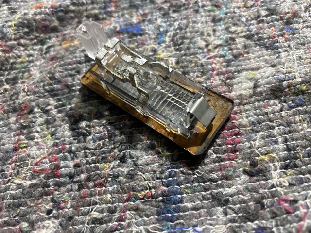 bontott SKODA OCTAVIA III Bal Rendszámtábla Világítás