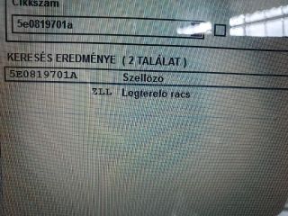 bontott SKODA OCTAVIA III Bal Szellőző